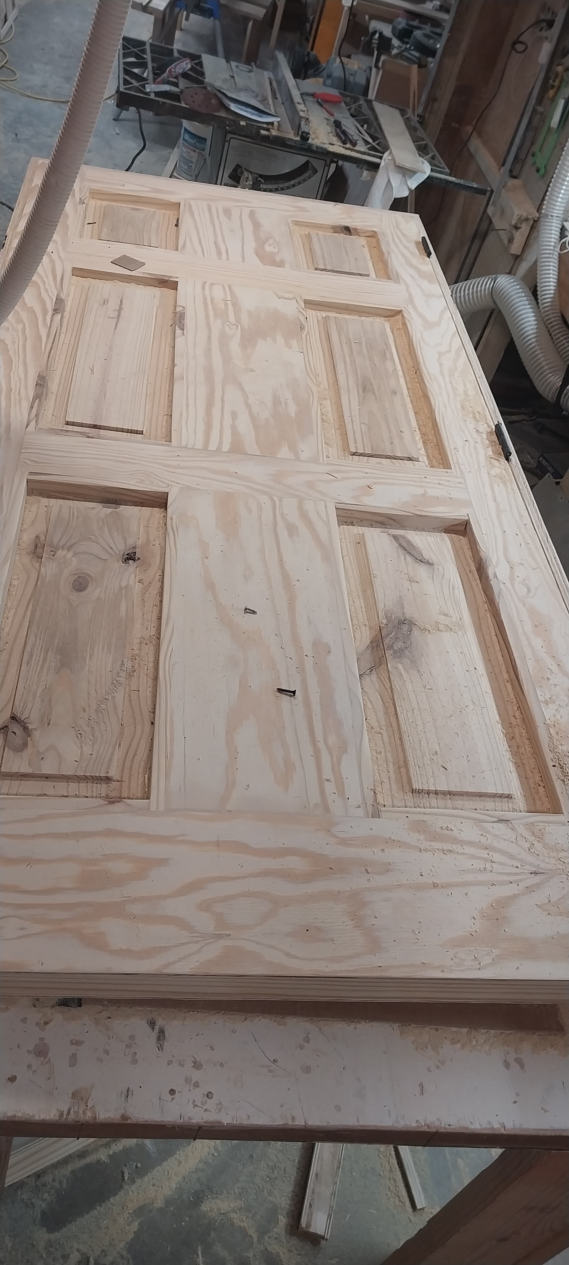 Completed custom door