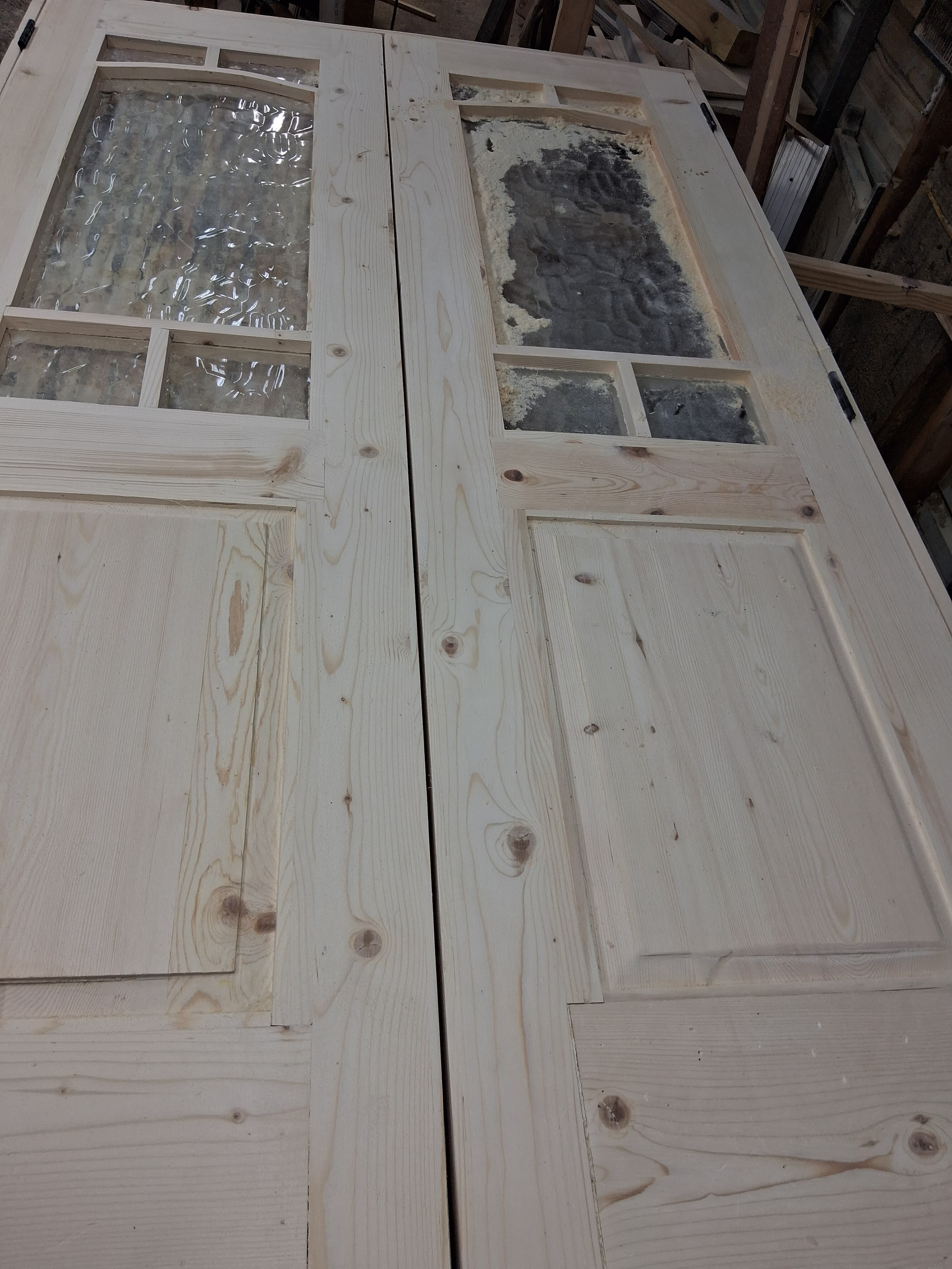 Completed custom door